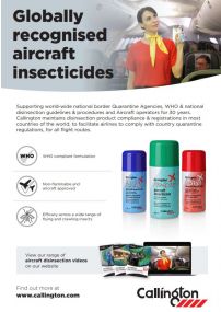 Aircraft Insecticides Top of Descent