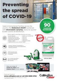 COVID-19 Outbreak Solutions Cordless Electrostatic Backpack Sprayer